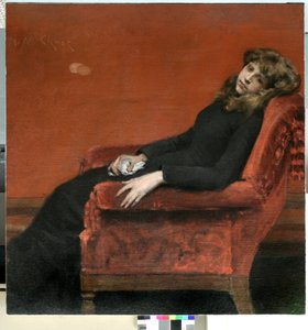 The Young Orphan by William Merritt Chase